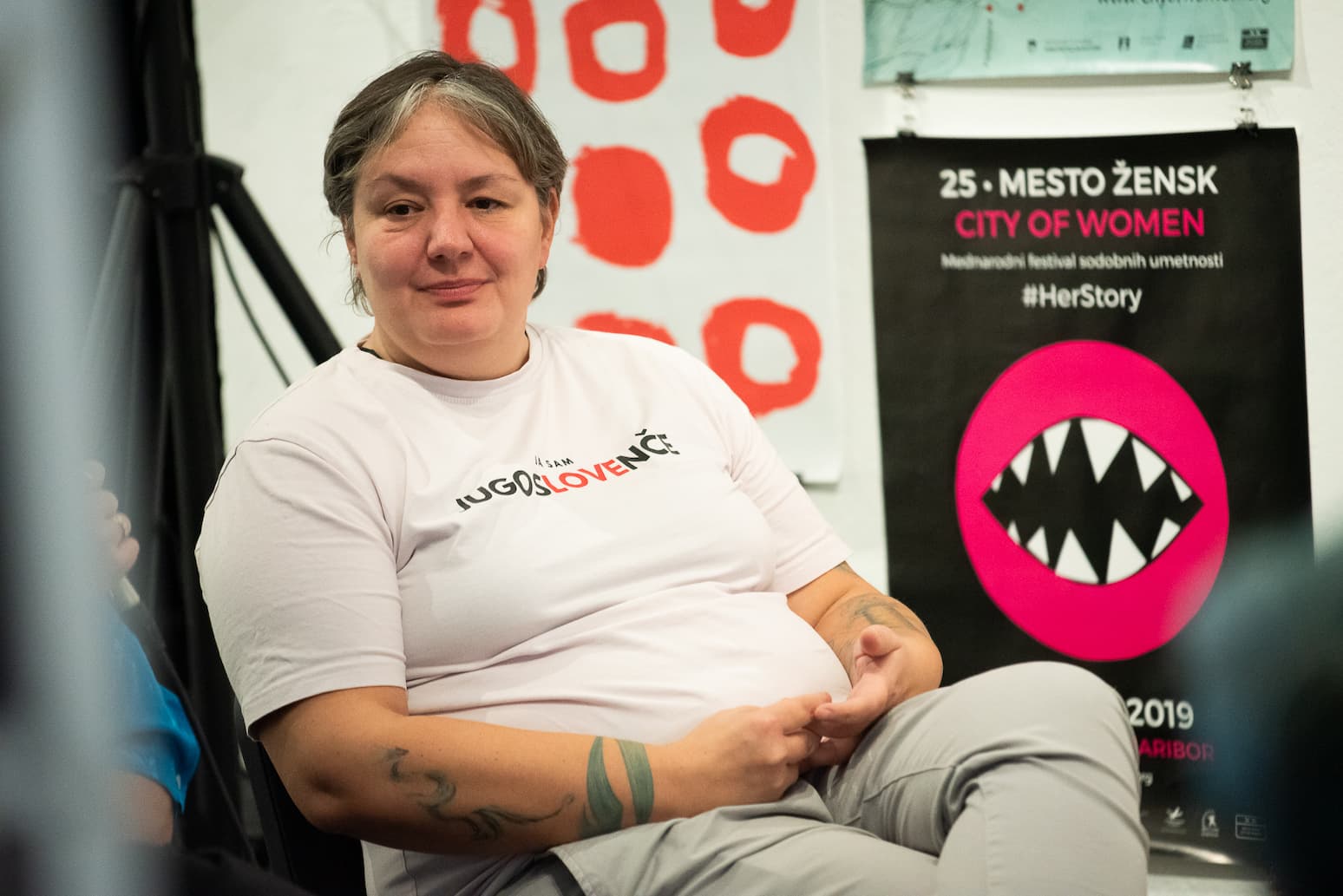 Jelena Vasiljević med predavanjem