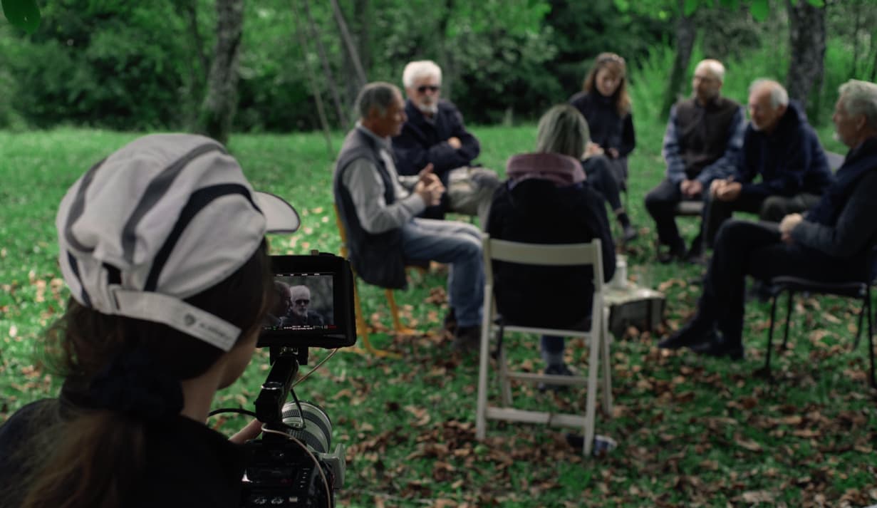 prizor s snemanja filma OHO film