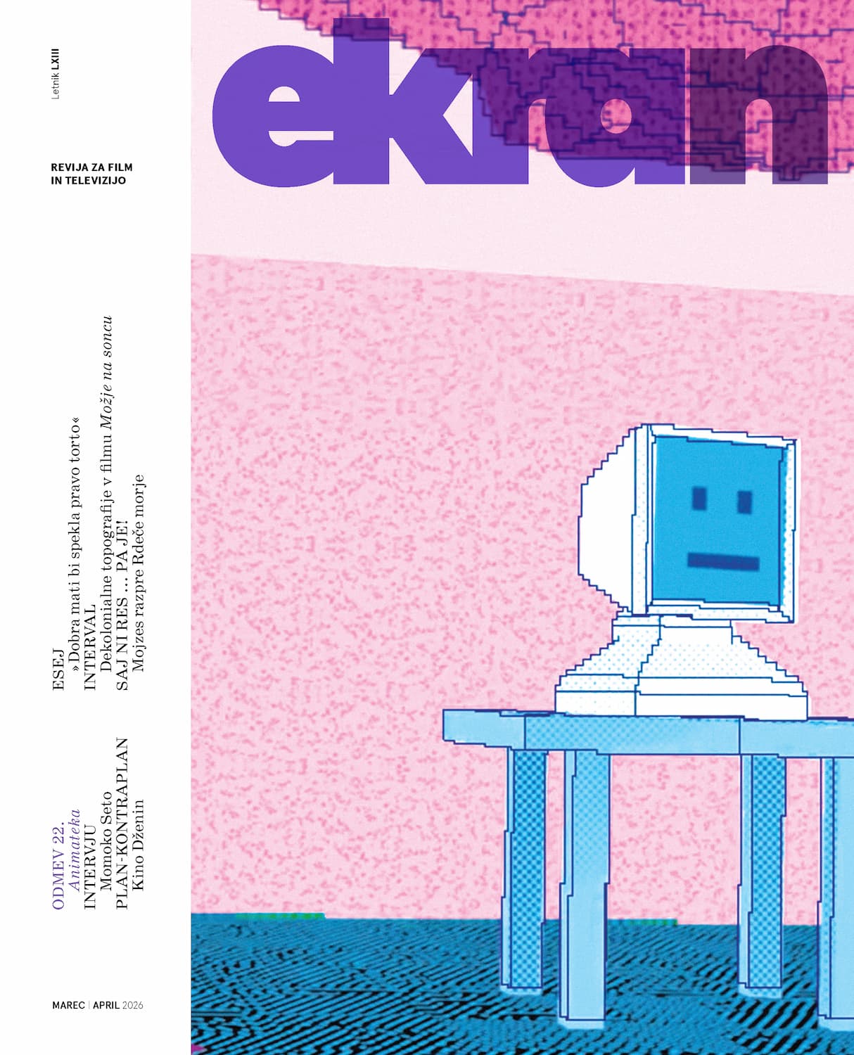 naslovnica Ekrana marec/april 2026