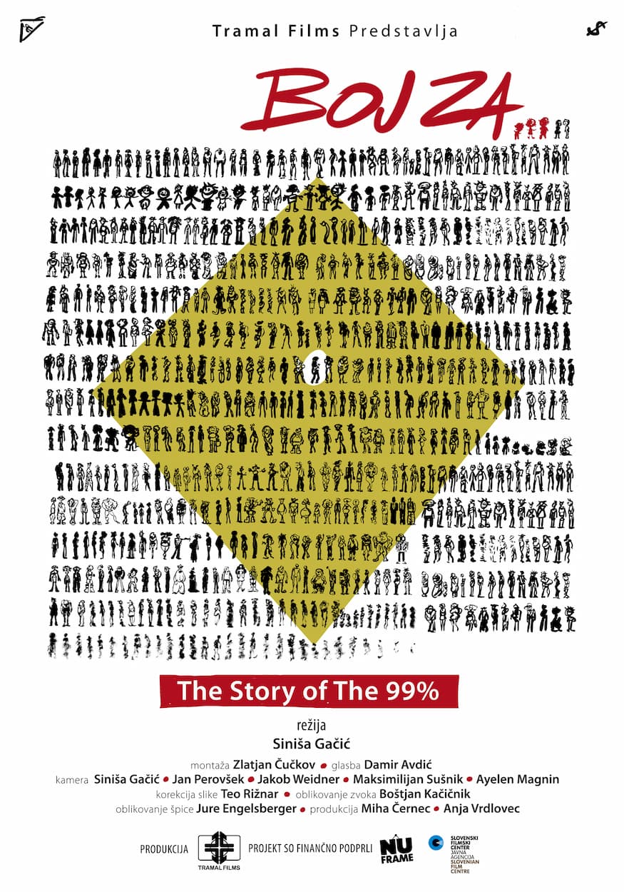 Plakat za film Boj za (2014, Siniša Gačić)